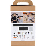 Creativ Company Hobby-Set, gruselige Accessoires, Kostüme und Schmuck, Halloween-Farben, 1 Box