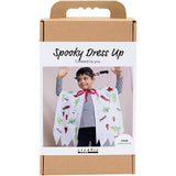 Creativ Company Hobby-Set Gruselkostüme, Umhang und Stirnband, verschiedene Farben, 1 Box