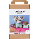 Creativ Company Hobby-Set Amigurumi, Kuh, Beige, Mint, 1 Box
