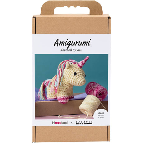 Kreativunternehmen https: www.cchobby.nl hobbyset-amigurumi-unicorn-rainbowcolors-1-box