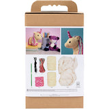 Creativ Company Hobby-Set Amigurumi, Einhorn, Regenbogenfarben, 1 Box