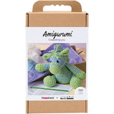 Creativ Company Hobby-Set Amigurumi, Zebra, Hellblau, Hellgrün, 1 Box
