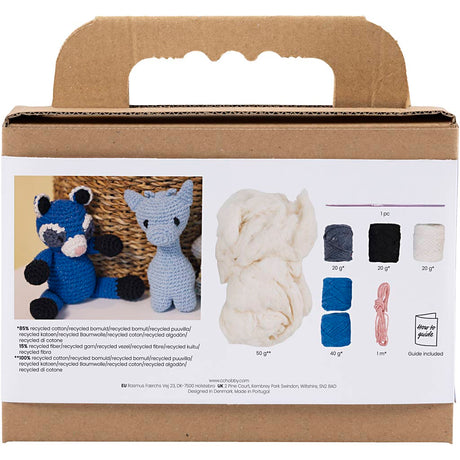Kreativunternehmen https: www.cchobby.nl hobbyset-amigurumi-raccoon-black-blue-1-doos