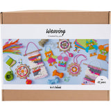 Creativ Company Webgruppen-Set, Wandhalterungen, Kleiderbügel, Eulen, Maus, verschiedene Farben, 1 Box