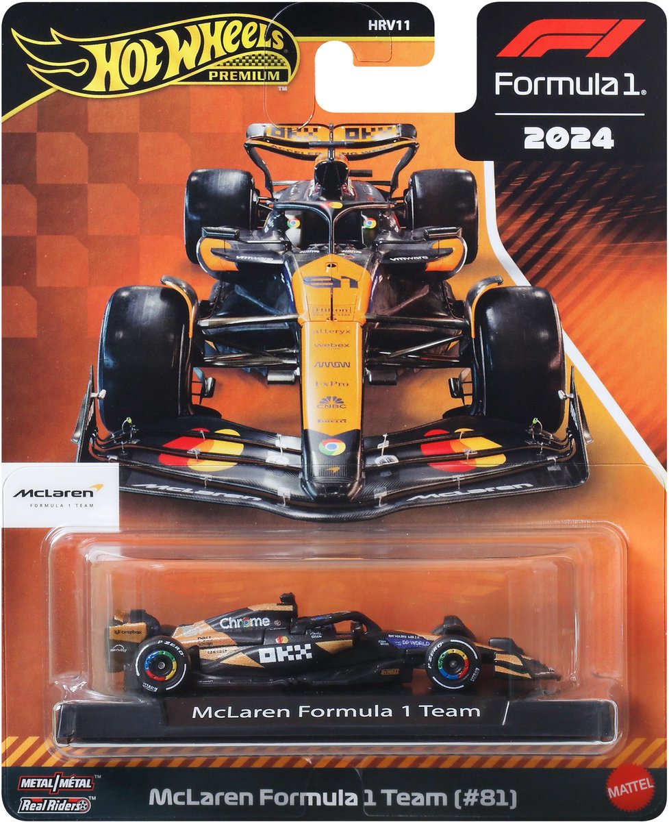 Hot Wheels F1 McLaren Lando Norris | 2 Stk