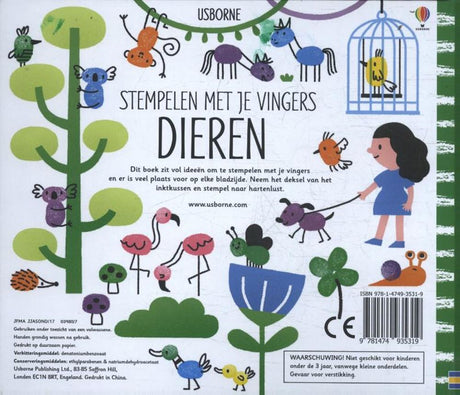 WPG-Verlage stempeln mit den Fingern: Tiere. 4+