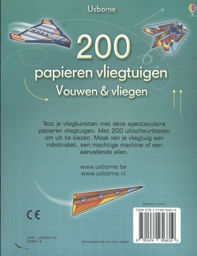 200 Papierflieger. 6+