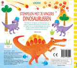 Mit den Fingern stempeln - Dinosaurier