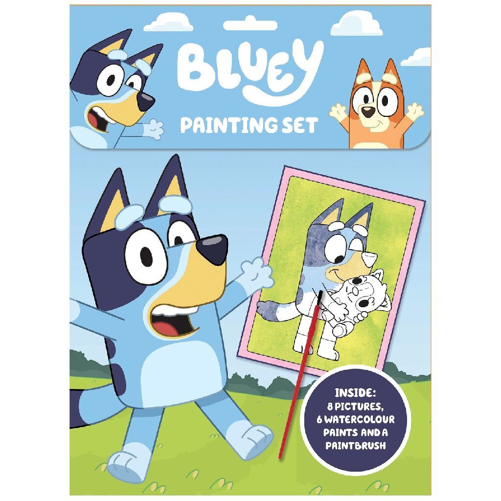 Bluey paint set