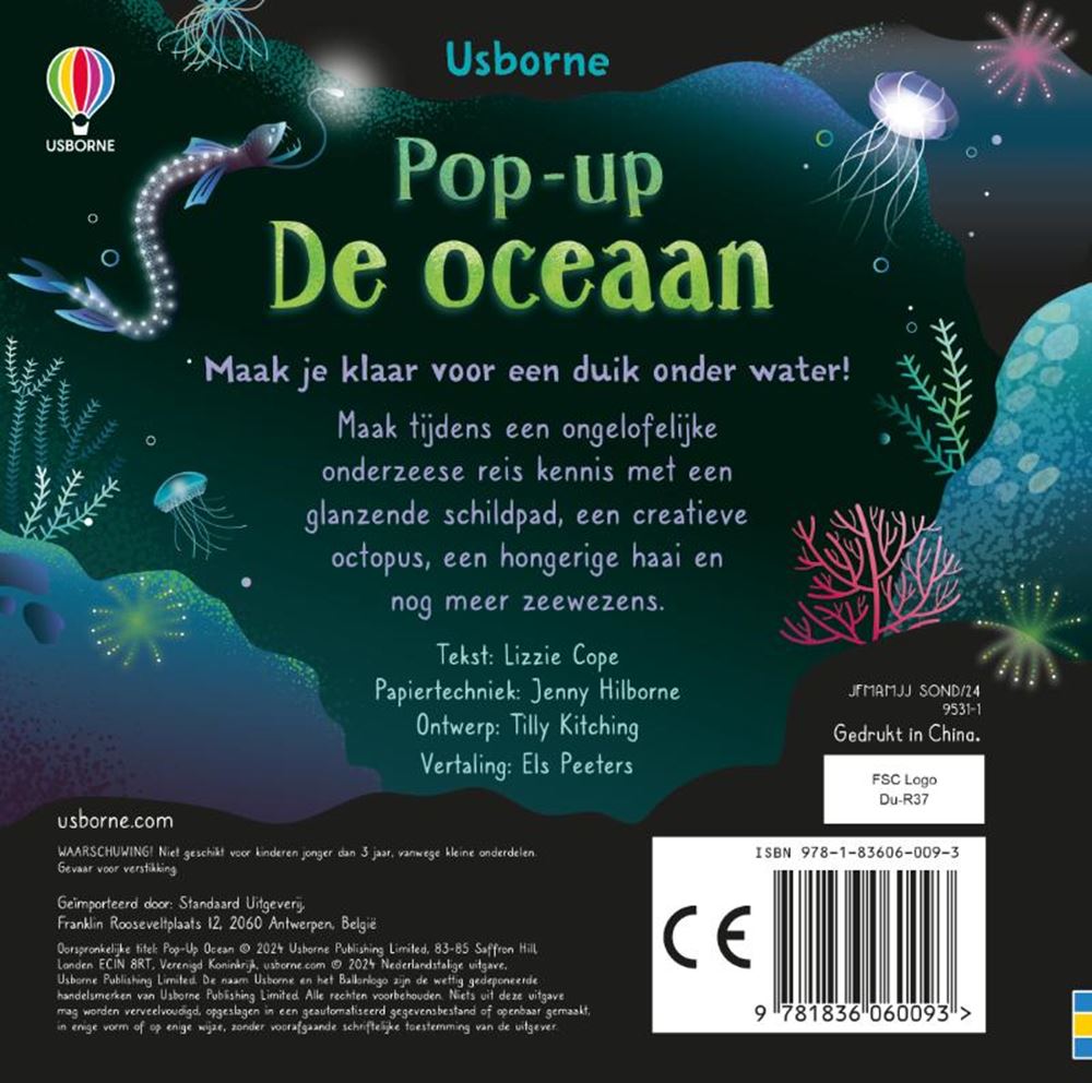 Usborne the Ocean (Pop-up)