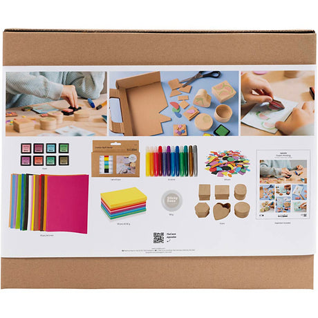 Kreativunternehmen https: www.cchobby.nl Group Set-Foam Printing-Cards-en-Dozen-1-Doos