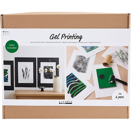 Creativ Firmengruppe Set Geldruck, bunte Drucke, 1 Box