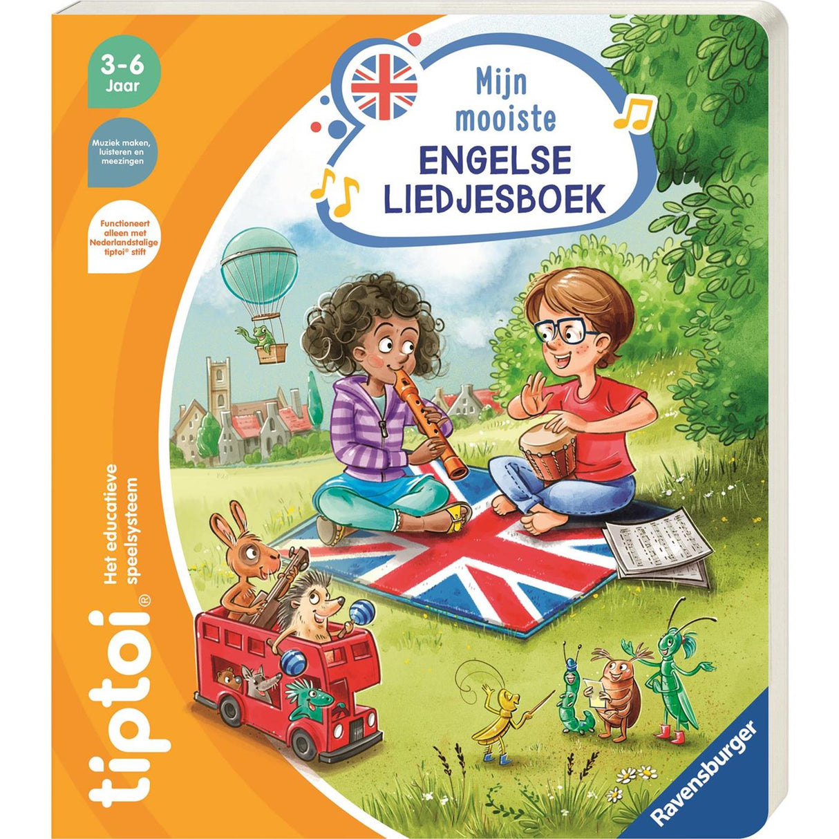 Ravensburger tiptoi mein schönstes englisches Liederbuch