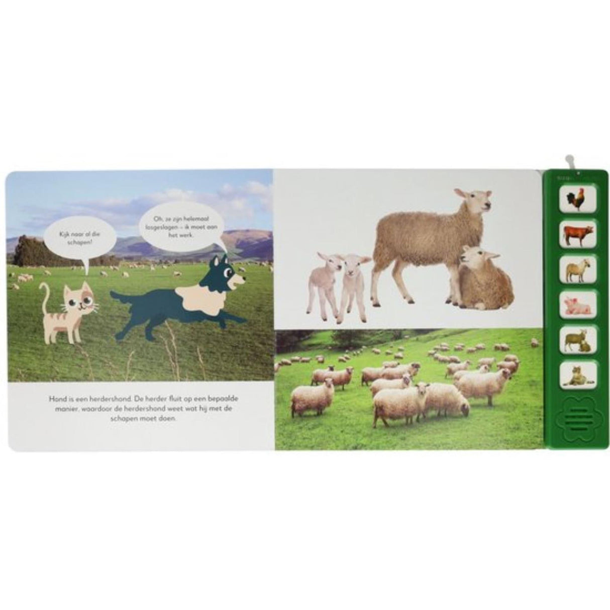 Mondi-Karten, Hörbuch mit Geräuschen von Nutztieren