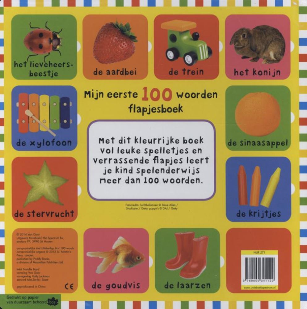 Centraal Boekhuis ist mein erstes Klappenbuch mit 100 Wörtern
