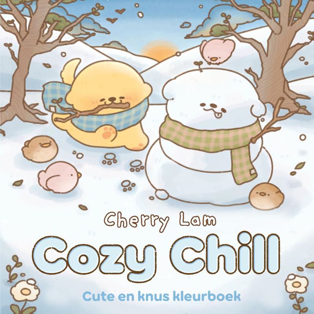 Cozy kleurboek chill - | 3 stuks