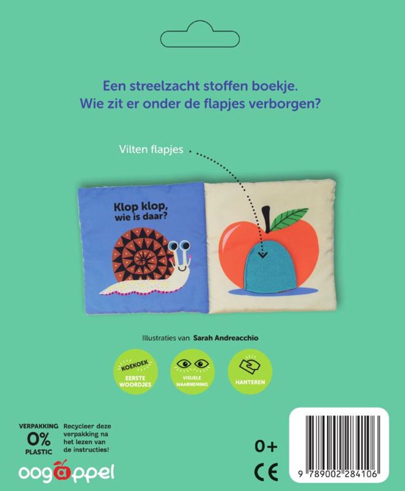 Augapfel klopf klopf, wer ist da? (Stoffheft)