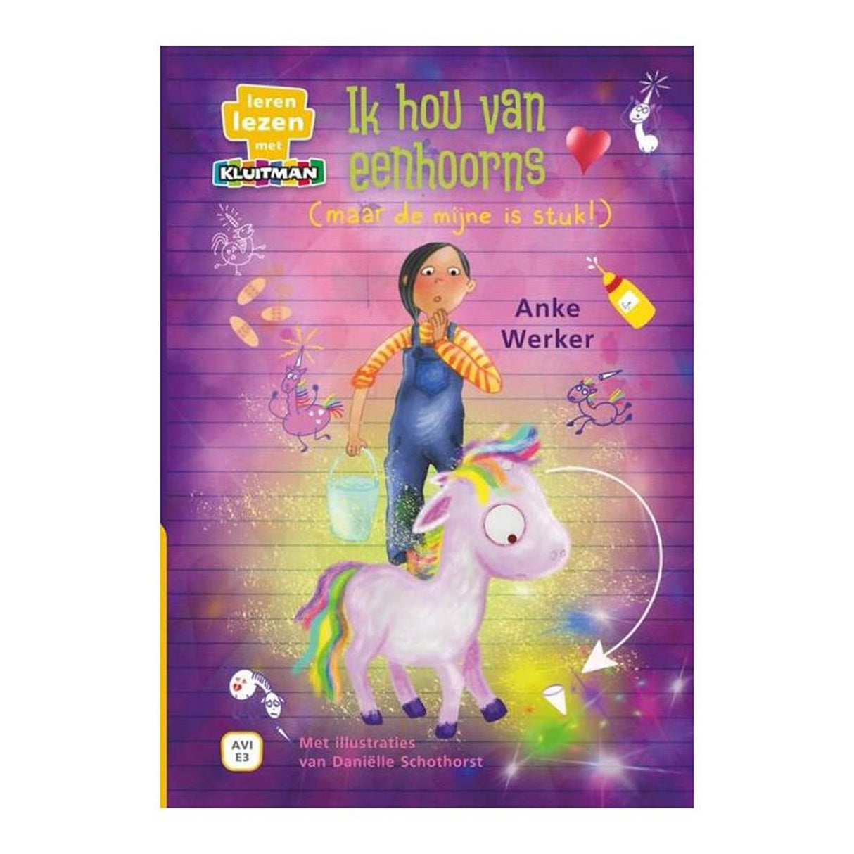 Herausgeber Kluitman Ich liebe Einhörner (aber meine ist gebrochen!) Avi E3