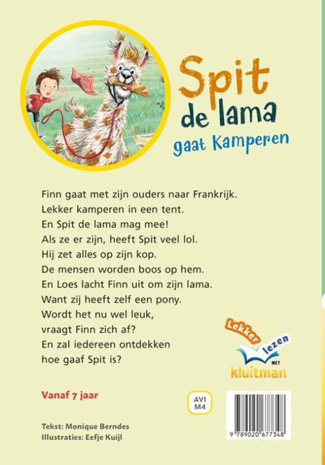 Avi-m4: Spucke das Lama geht campen.
