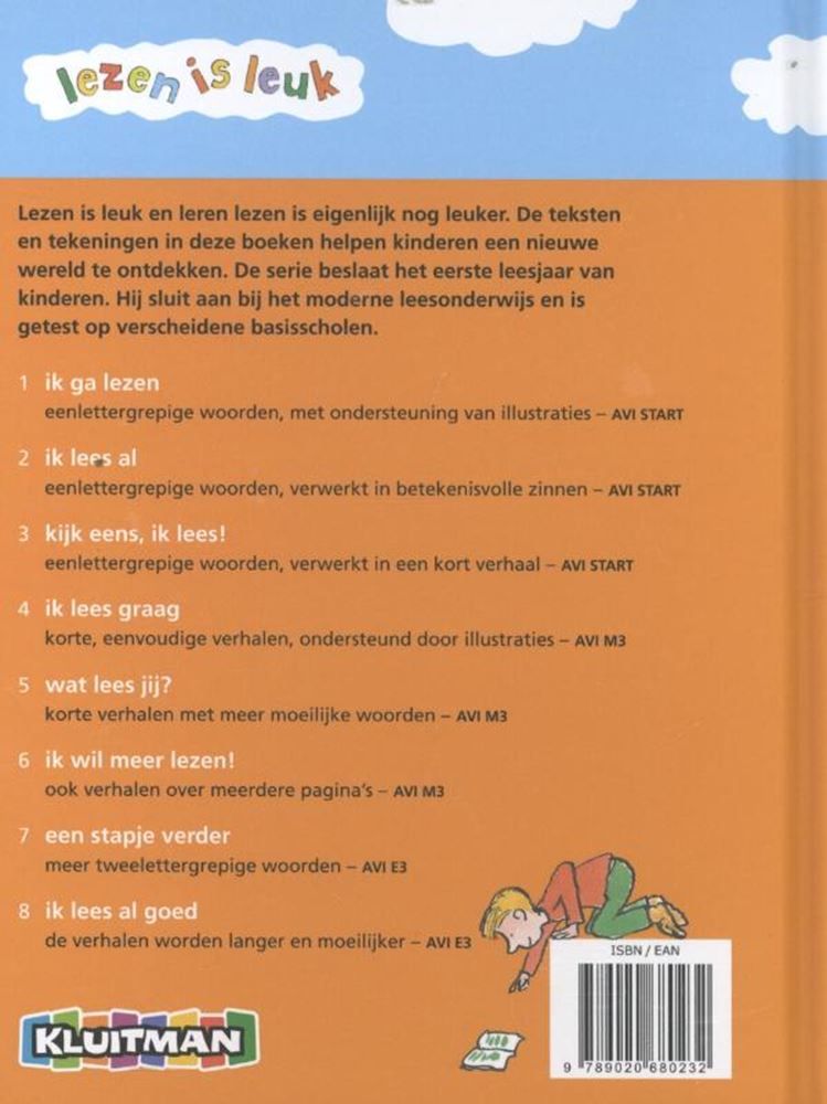 Das Lesen von Kluitman Lesen macht Spaß - schauen Sie, ich lese Avi -Start