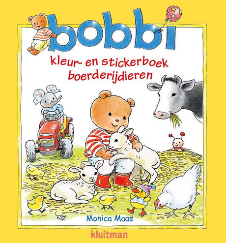 Bobbi Mal- und Stickerbuch. Bauernhof 2+
