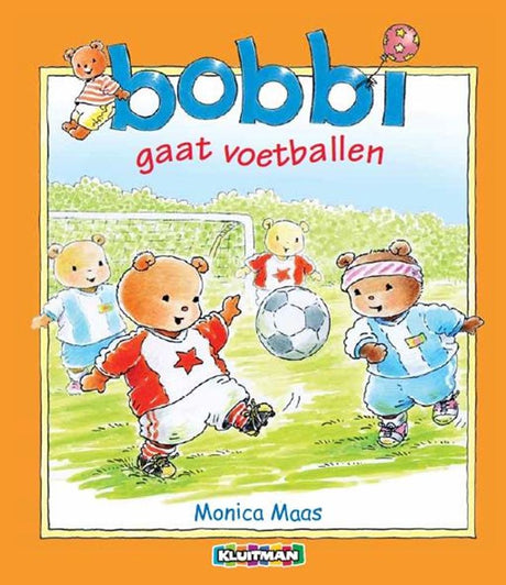 Kluitman Bobbi Publishers wird Fußball spielen