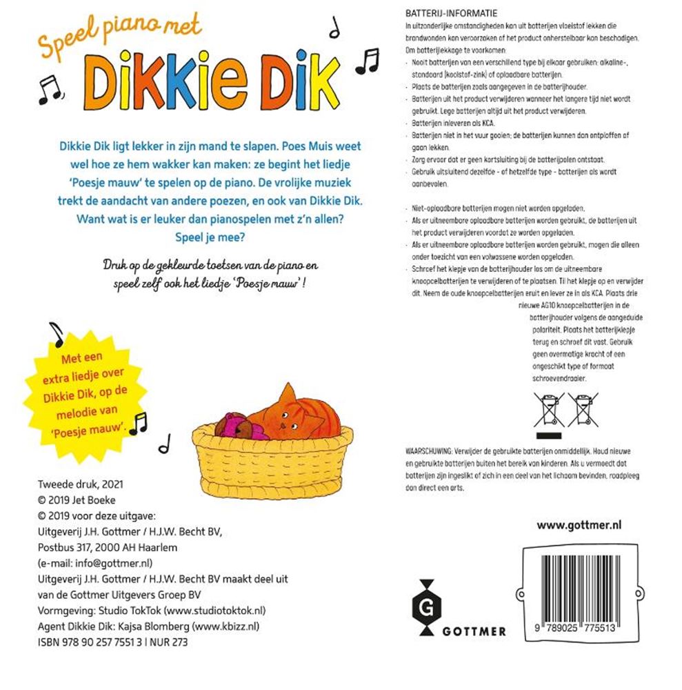 Die Gottmer-Verlagsgruppe spielt Klavier mit Dikkie Dik