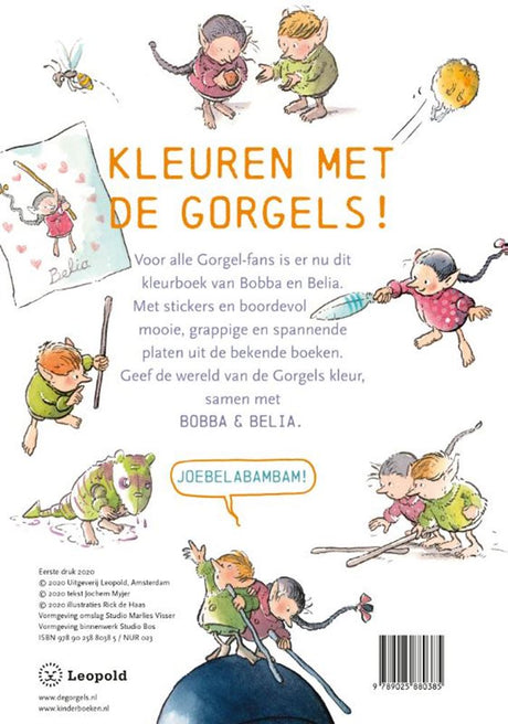 Das Gurgeln gurgelt – Malbuch von Bobba Belia