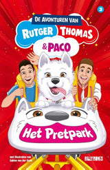 Zentrales Buchhaus mit den Abenteuern von Rutger, Thomas und Paco 3 – der Vergnügungspark
