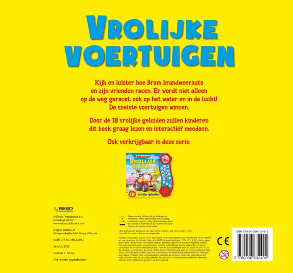 Mega-Soundbuch des Rebo-Verlags – Fröhliche Fahrzeuge