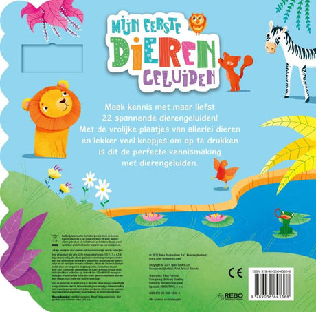 Klangbuch des Rebo-Verlags „Meine ersten Tiergeräusche“ (22 Geräusche!)