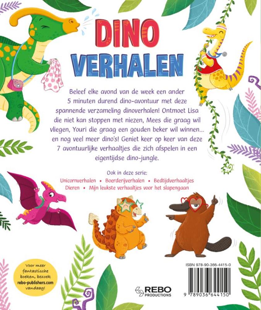 Rebo veröffentlicht Dinosauriergeschichten