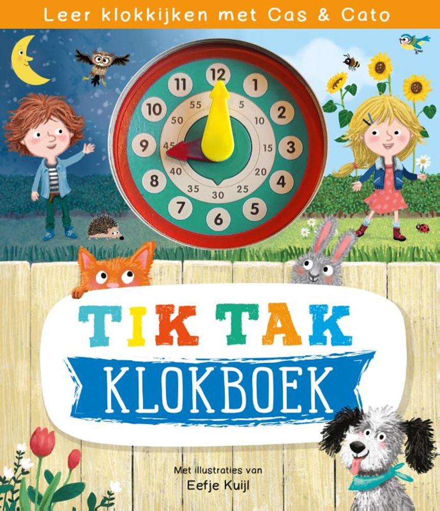 Rebo-Verleger ticktock-Clock-Buch – Cas Cato