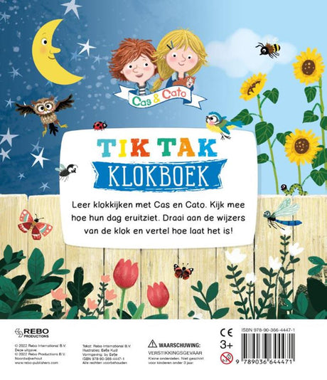 Rebo-Verleger ticktock-Clock-Buch – Cas Cato