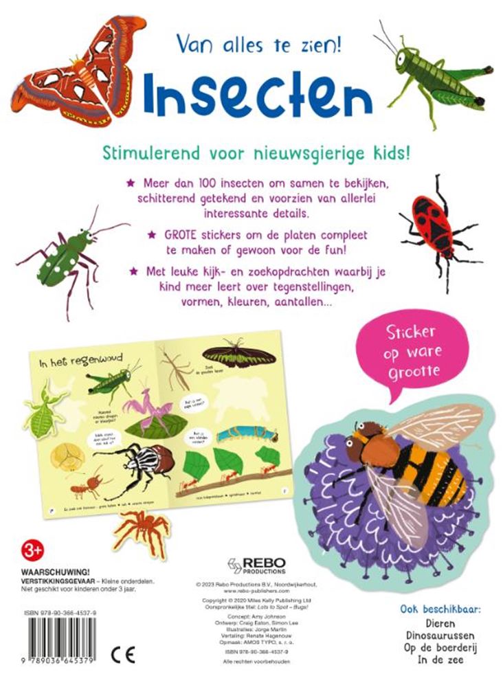 Rebo-Verleger-Insekten – viel zu sehen!