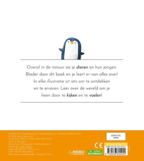 Tiere des Rebo-Verlags – erstes taktiles Buch