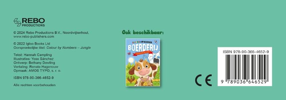 Rebo-Verleger-Dschungel – Farben auf Nummer 4+