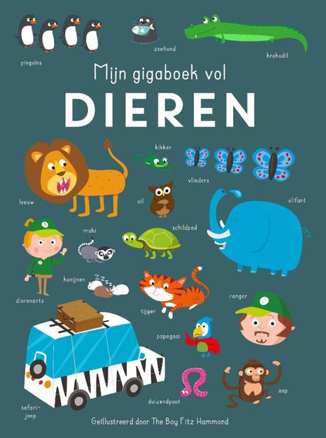 Rebo veröffentlicht mein riesiges Buch voller Tiere 0+