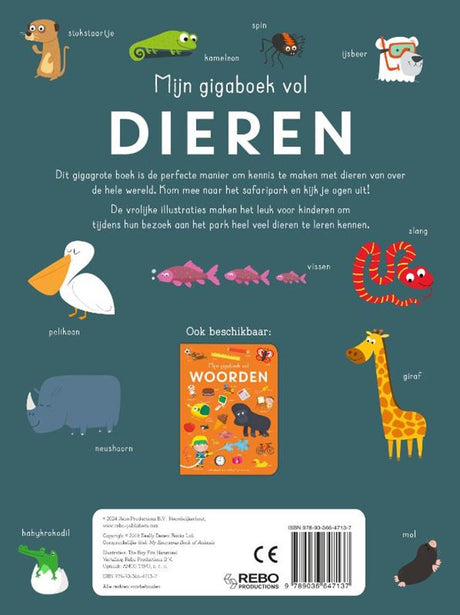 Rebo veröffentlicht mein riesiges Buch voller Tiere 0+