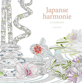 Kleurboek: japanse harmonie volwassene
