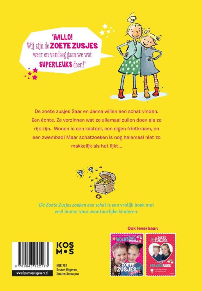 Die süßen Schwestern suchen einen Schatz – Kinderbuch