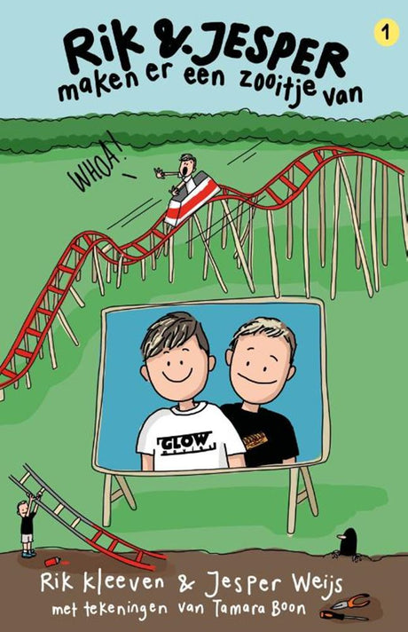 Centraal Boekhuis Rik und Jesper machen ein Chaos daraus.