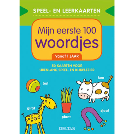 Deltas Spiel- und Lernkarten 0 – Spiel- und Lernkarten – meine ersten 100 Wörter ab 1 Jahr