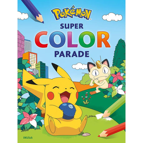Malbuch „Pokémon Super Color Parade“.