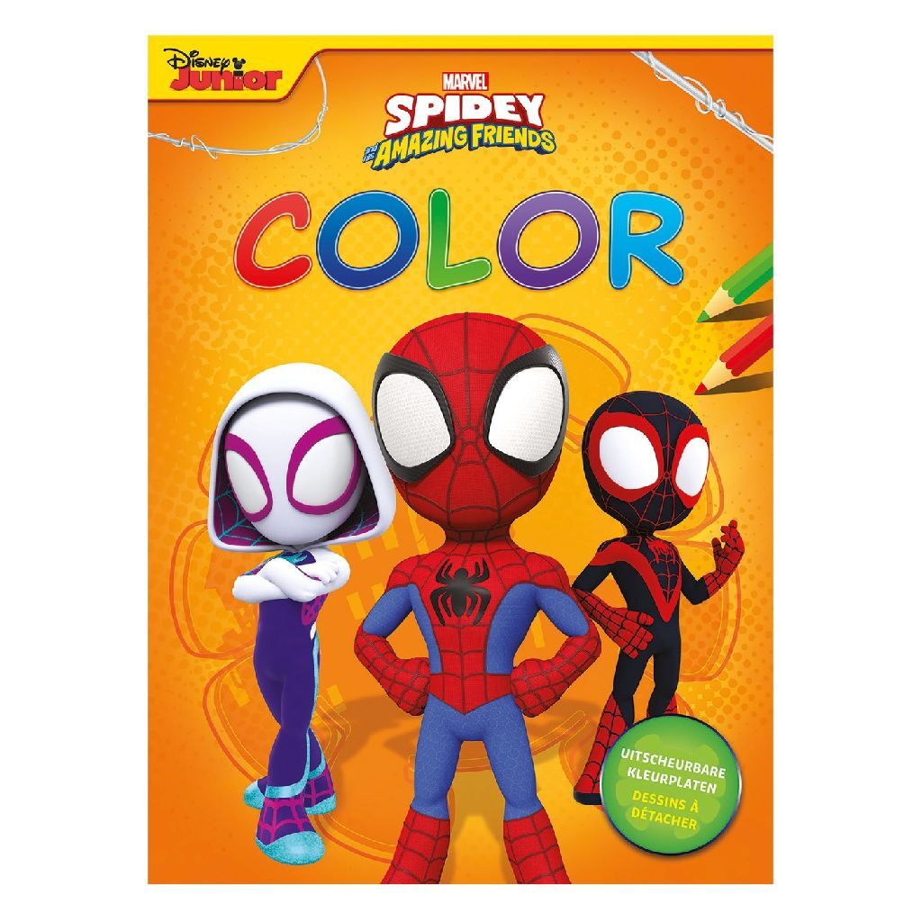 Marvel Spidey and His Amazing Friends Colorbook