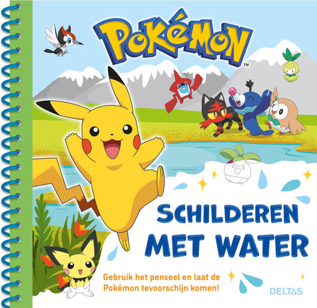 Pokémon malen Pokémon mit Wasser Teil 1
