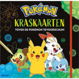 Deltas Pokémon 8 Rubbelkarten und Rubbelstift