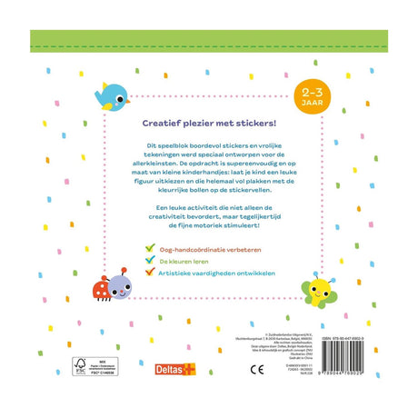 Deltas Aufkleberspaß für Kleinkinder (2-3 Jahre)