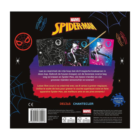 Deltas Marvel-Spider-Man-Rubbelkarten