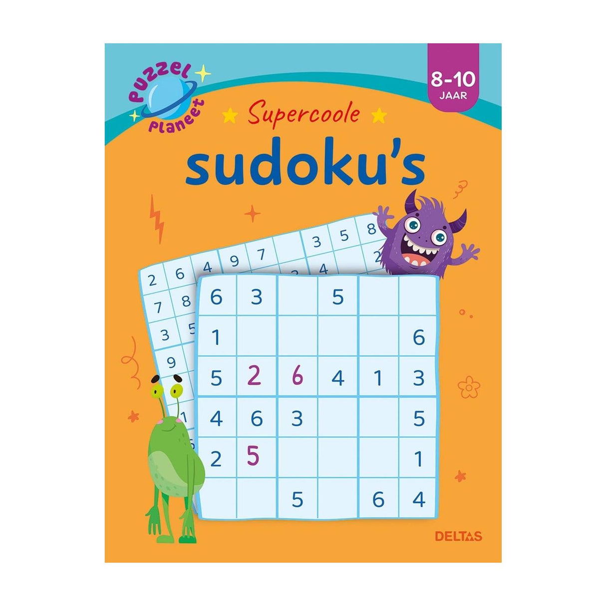 Deltas Puzzle Planet – super coole Sudokus für 8–10 Jahre
